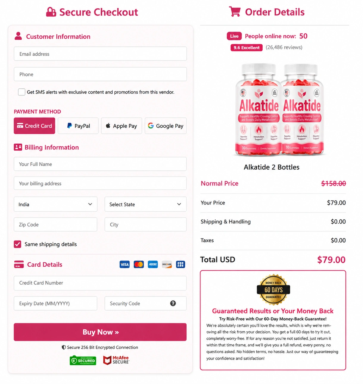 Alkatide- Secure Page
